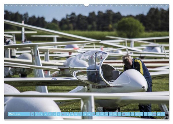 Produktbild: Segelflug - Den Traum vom Fliegen erf&uuml;llen (hochwertiger Premium Wandkalender 2026 DIN A2 quer), Kunstdruck in Hochglanz