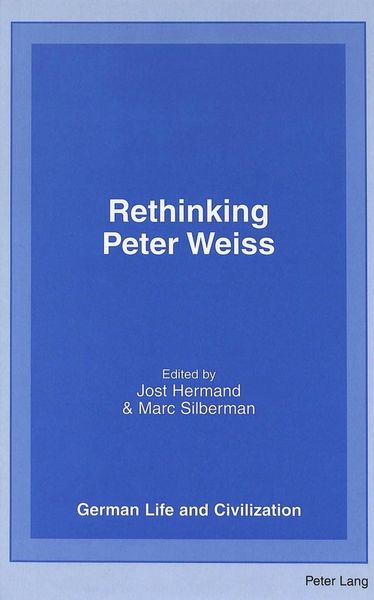 Produktbild: Rethinking Peter Weiss