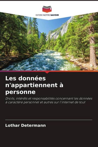 Produktbild: Les donn&eacute;es n'appartiennent &agrave; personne