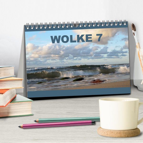 Produktbild: Wolke 7 (Tischkalender 2026 DIN A5 quer), CALVENDO Monatskalender