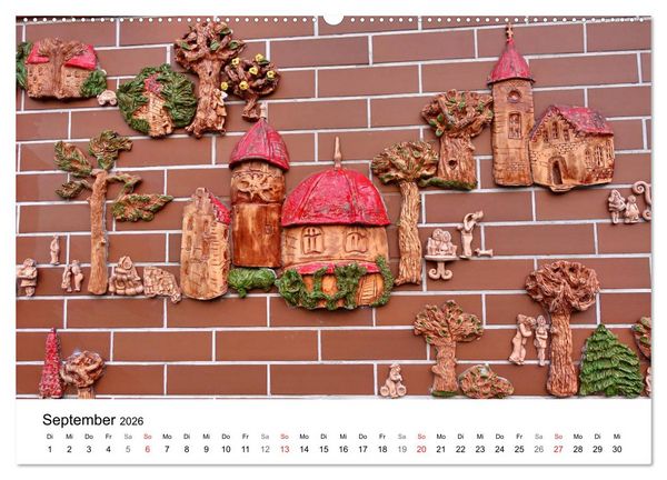 Produktbild: Rauschen-Swetlogorsk - Russlands Sotschi des Nordens (Wandkalender 2026 DIN A2 quer), CALVENDO Monatskalender