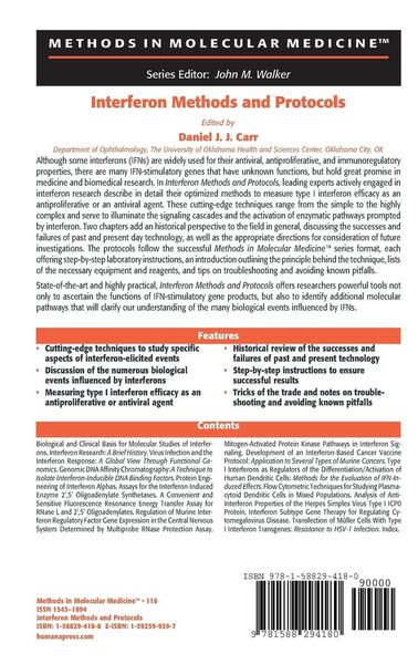 Produktbild: Interferon Methods and Protocols