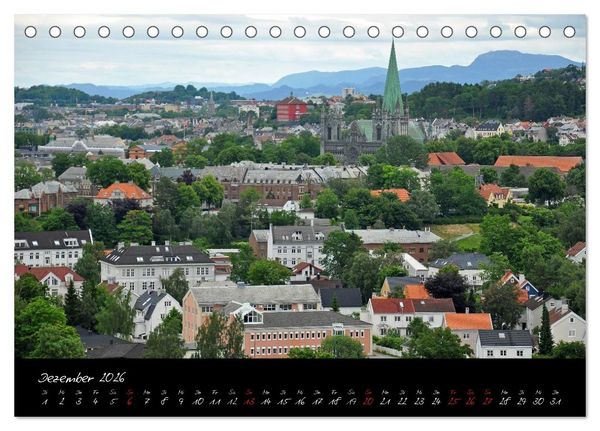 Produktbild: Der Olavsweg (Tischkalender 2026 DIN A5 quer), CALVENDO Monatskalender