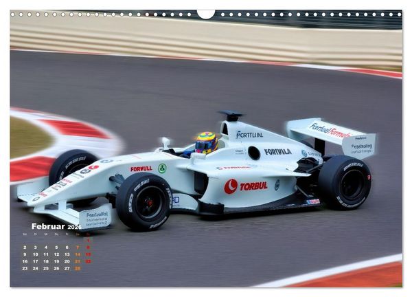 Produktbild: Formel E, Strom, Speed und Sieg (Wandkalender 2026 DIN A3 quer), CALVENDO Monatskalender