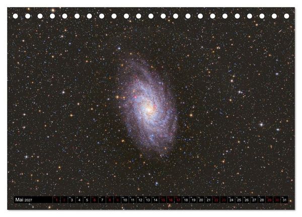 Produktbild: Wunder des Deepsky (Tischkalender 2027 DIN A5 quer), CALVENDO Monatskalender