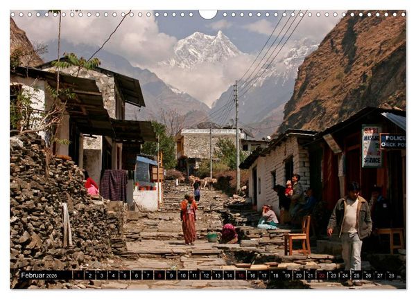 Produktbild: Nepal - Jomsom Trek (Wandkalender 2026 DIN A3 quer), CALVENDO Monatskalender