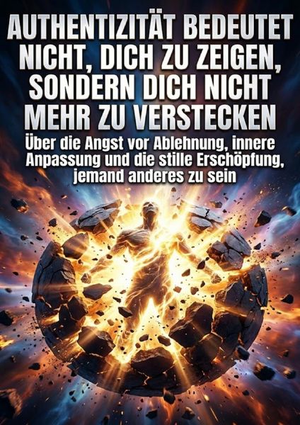 Authentizität bedeutet nicht, dich zu zeigen, sondern dich nicht mehr zu verstecken, Taschenbuch von Luisa Weiss, Epubli, 9783565237326