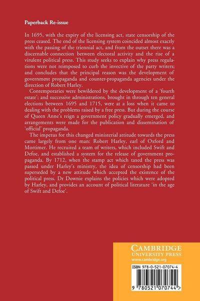 Produktbild: Robert Harley and the Press