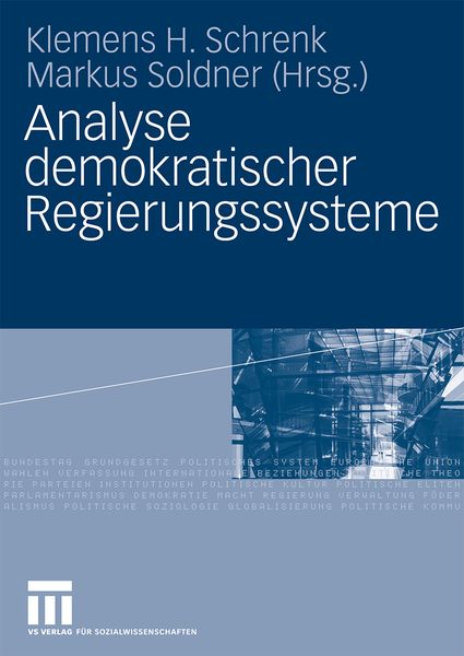 Produktbild: Analyse demokratischer Regierungssysteme