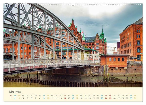 Produktbild: Deutsche Br&uuml;cken (hochwertiger Premium Wandkalender 2026 DIN A2 quer), Kunstdruck in Hochglanz