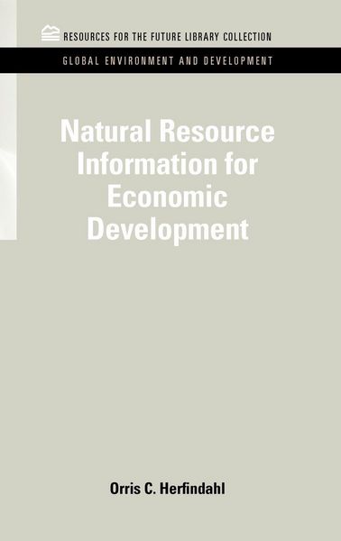 Produktbild: Natural Resource Information for Economic Development