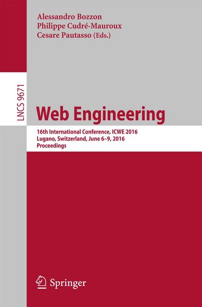 Produktbild: Web Engineering