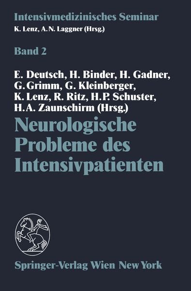 Produktbild: Neurologische Probleme des Intensivpatienten