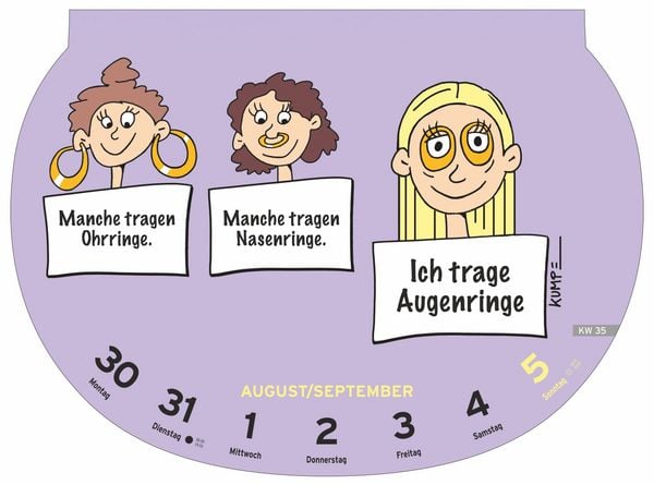 Produktbild: Dumme Spr&uuml;che Kalender 2027 - F&uuml;r Gescheite!