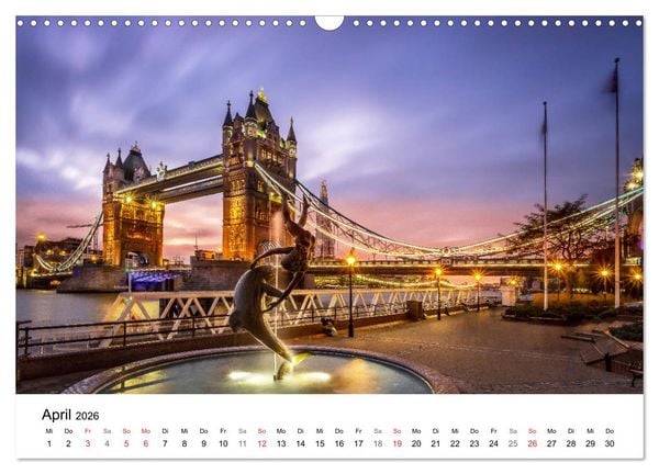 Produktbild: Europa im sch&ouml;nsten Licht (Wandkalender 2026 DIN A3 quer), CALVENDO Monatskalender