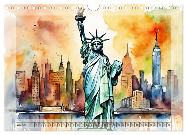 Produktbild: Sehenswertes rund um die Welt (Wandkalender 2026 DIN A4 quer), CALVENDO Monatskalender