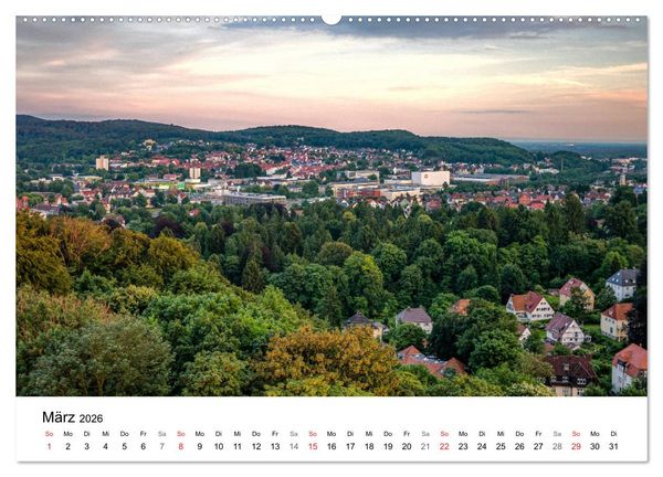 Produktbild: BIELEFELD aus der Vogelperspektive (Wandkalender 2026 DIN A2 quer), CALVENDO Monatskalender