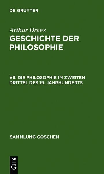 Produktbild: Die Philosophie im zweiten Drittel des 19. Jahrhunderts