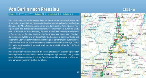Produktbild: Radfernweg Berlin-Usedom