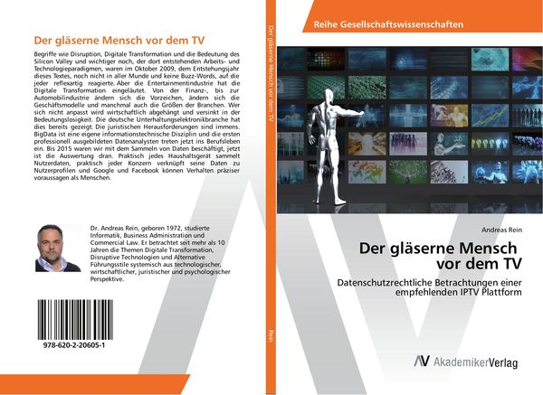 Produktbild: Der gl&auml;serne Mensch vor dem TV