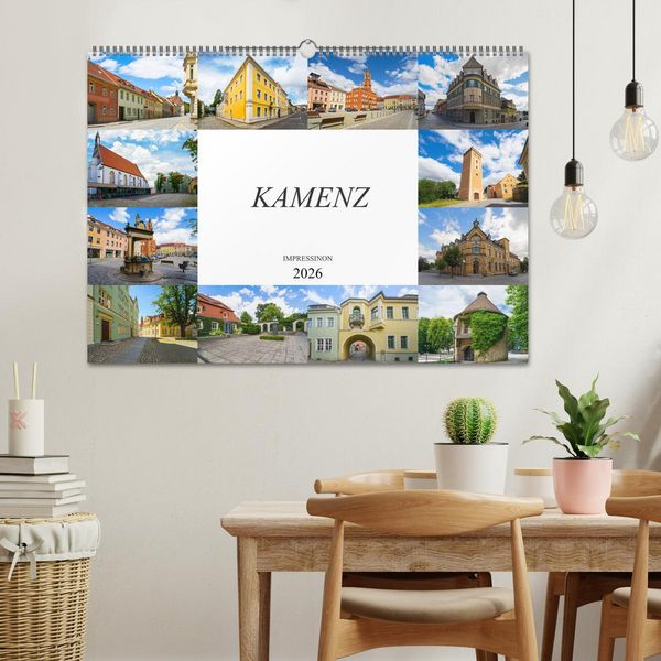 Produktbild: Kamenz Impressionen (Wandkalender 2026 DIN A2 quer), CALVENDO Monatskalender
