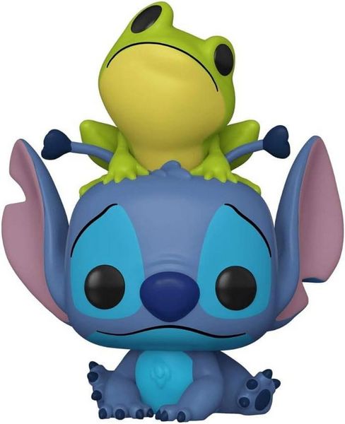 Produktbild: Funko POP! Lilo + Stitch - Stitch with Frog Special Edition 986 [10 cm]