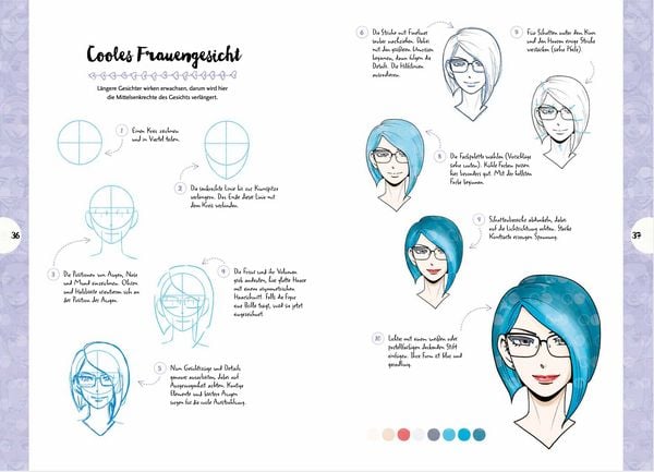 Produktbild: Die Kunst des Zeichnens 10 Steps - Manga
