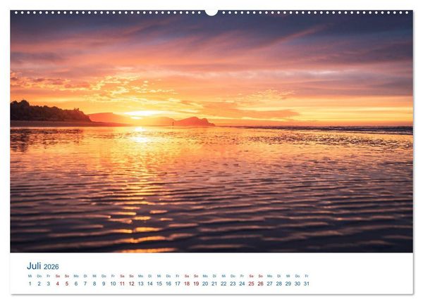 Produktbild: Neuseeland - Das andere Ende der Welt (Wandkalender 2026 DIN A2 quer), CALVENDO Monatskalender