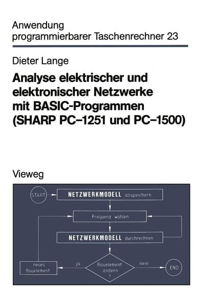 Produktbild: Analyse elektrischer und elektronischer Netzwerke mit BASIC-Programmen (SHARP PC-1251 und PC-1500)