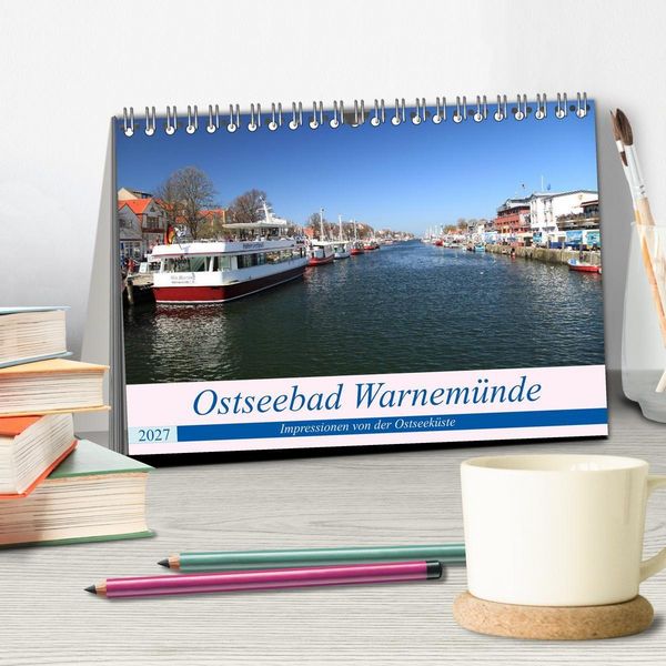 Produktbild: Ostseebad Warnem&uuml;nde (Tischkalender 2027 DIN A5 quer), CALVENDO Monatskalender
