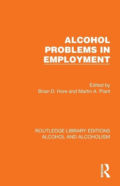 Produktbild: Alcohol Problems in Employment
