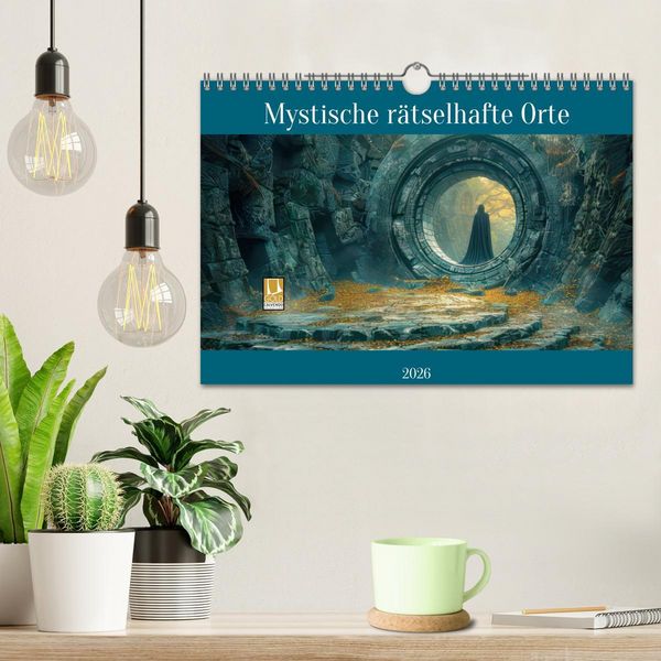 Produktbild: Mystische r&auml;tselhafte Orte (Wandkalender 2026 DIN A4 quer), CALVENDO Monatskalender