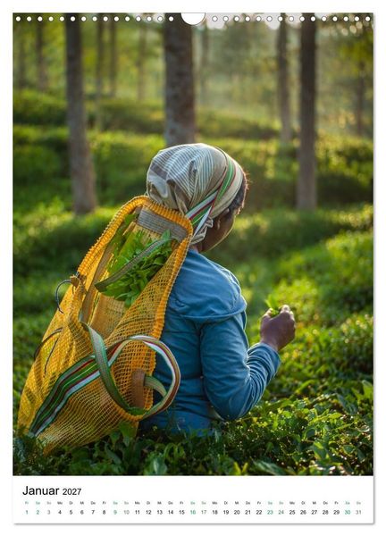 Produktbild: Erlebe Sri Lanka &ndash; Die Menschen hinter der Magie (Wandkalender 2027 DIN A3 hoch), CALVENDO Monatskalender