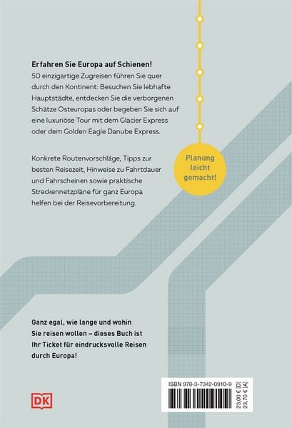 Produktbild: 50 Zugreisen durch Europa