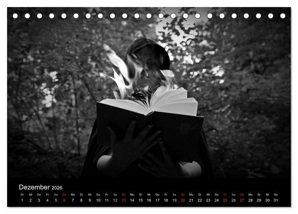 Produktbild: Hexen (Tischkalender 2026 DIN A5 quer), CALVENDO Monatskalender