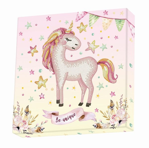 Produktbild: Diamond Dotz Einhorn "be unique"
