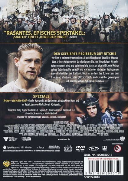Produktbild: King Arthur - Legend of the Sword