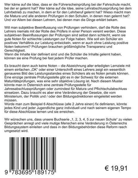 Produktbild: 1, 2, 3, 4, 5 zur neuen Schule