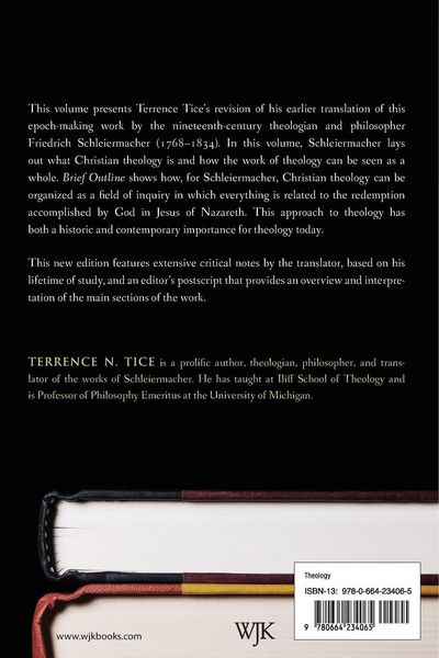 Produktbild: Brief Outline of Theology as a Field of Study