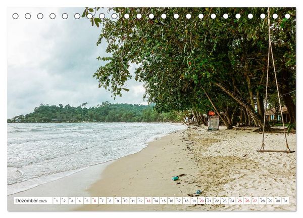 Produktbild: Thailand Koh Chang (Tischkalender 2026 DIN A5 quer), CALVENDO Monatskalender
