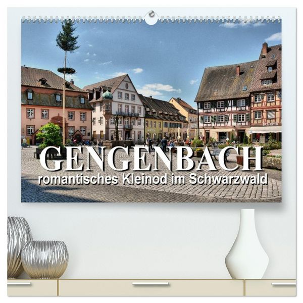 Produktbild: Gengenbach - romantisches Kleinod im Schwarzwald (hochwertiger Premium Wandkalender 2026 DIN A2 quer), Kunstdruck in Hochglanz