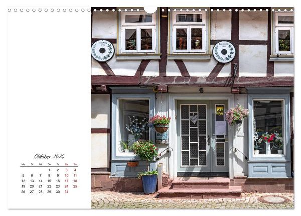 Produktbild: Fachwerkstadt Hornburg (Wandkalender 2026 DIN A3 quer), CALVENDO Monatskalender
