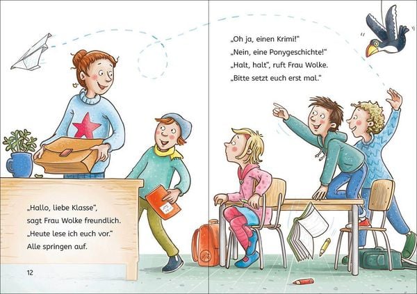 Produktbild: Lesel&ouml;wen 1. Klasse - Hilfe, unsere Lehrerin kann zaubern!