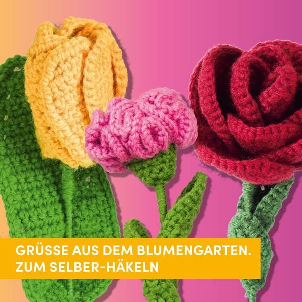 Produktbild: Gr&uuml;&szlig;e aus dem Blumengarten. Zum Selber-H&auml;keln