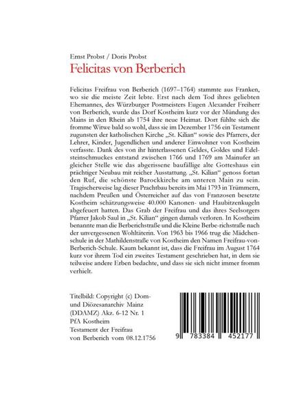 Produktbild: Felicitas von Berberich