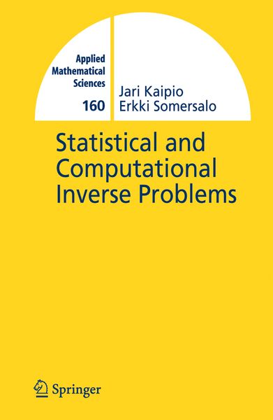Produktbild: Statistical and Computational Inverse Problems