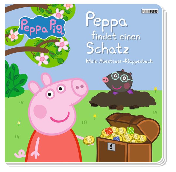 Produktbild: Peppa Pig: Peppa findet einen Schatz - Mein Abenteuer-Klappenbuch