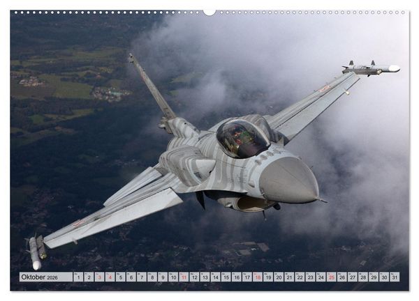Produktbild: Milit&auml;rjets aus aller Welt (Wandkalender 2026 DIN A2 quer), CALVENDO Monatskalender