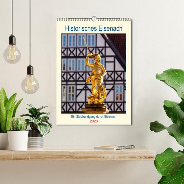 Produktbild: Historisches Eisenach (Wandkalender 2026 DIN A3 hoch), CALVENDO Monatskalender