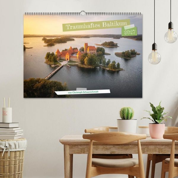 Produktbild: Traumhaftes Baltikum (Wandkalender 2027 DIN A2 quer), CALVENDO Monatskalender